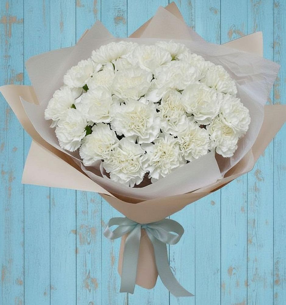 Букет цветов из: Гвоздики в Луначарском