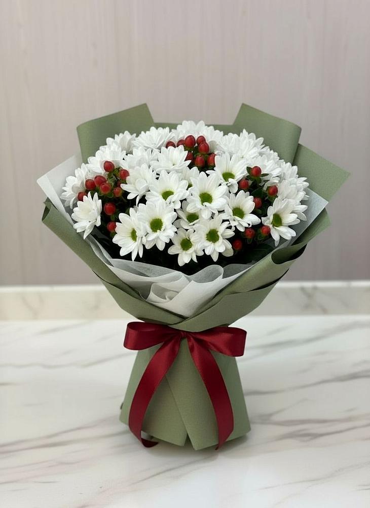 Букет цветов из: Хризантемы в Луначарском