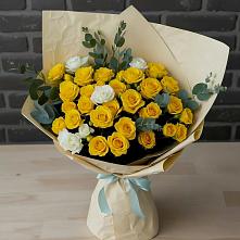 Букет цветов из:  Розы в Луначарском