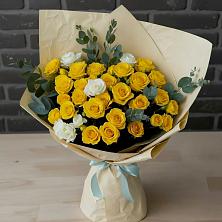 Букет цветов из:  Розы в Луначарском