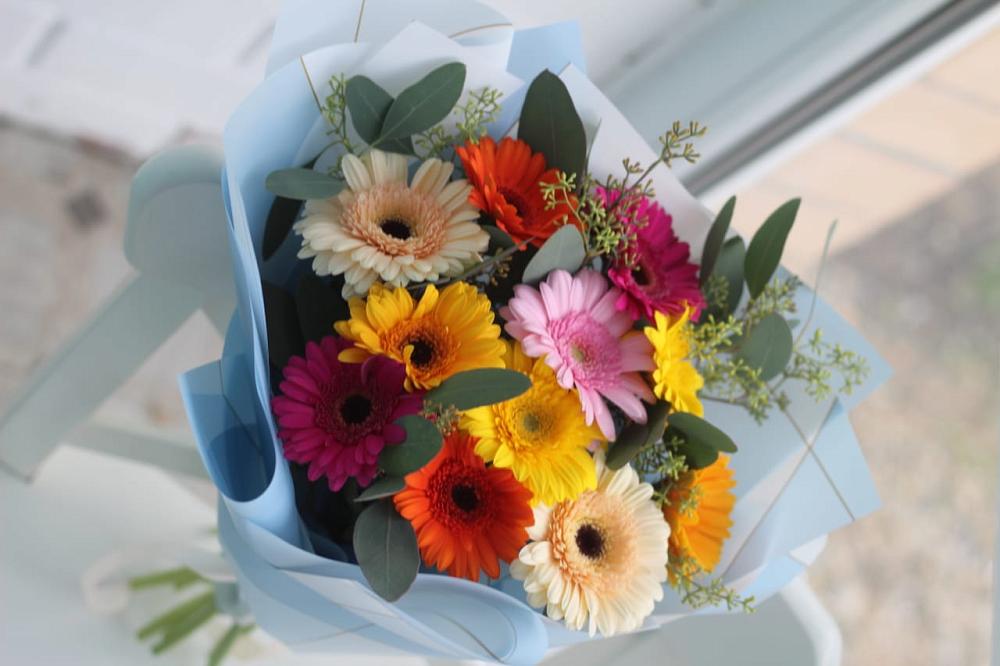 Букет цветов из: Герберы в Луначарском