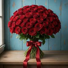 Букет Красные розы Блэк Меджик в Луначарском