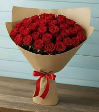 Букет Красные розы Милано в Луначарском