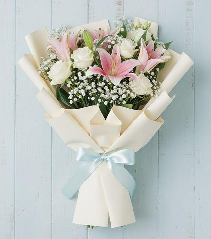 Букет цветов из: Лилии в Луначарском