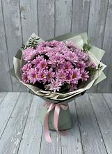 Букет цветов из:  Хризантемы в Луначарском