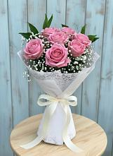 Букет цветов из:  Розы #REPLACE_PRED# Луначарском