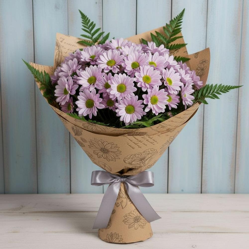 Букет цветов из: Хризантемы в Луначарском