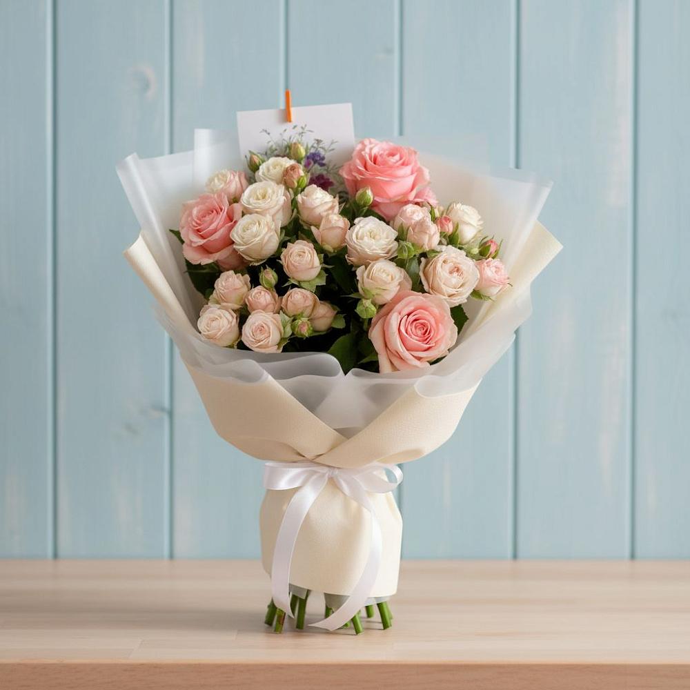 Букет цветов из: Розы в Луначарском