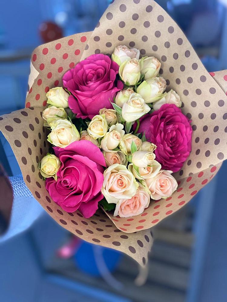 Букет цветов из: Розы в Луначарском