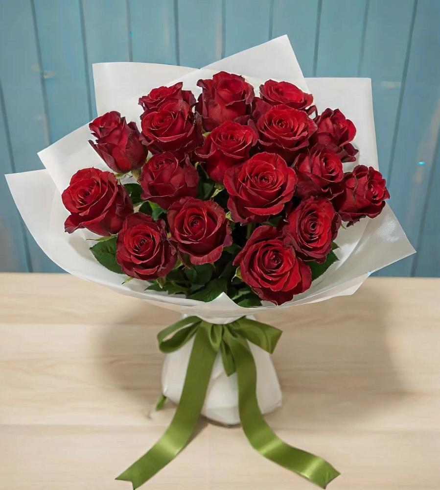 Букет Красные розы в Луначарском