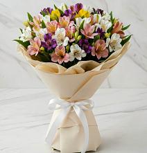 Букет цветов из:  Альстромерии в Луначарском