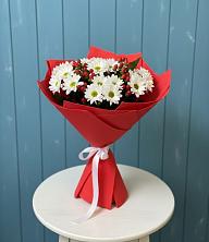 Букет цветов из:  Хризантемы в Луначарском