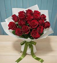 Букет Красные розы в Луначарском