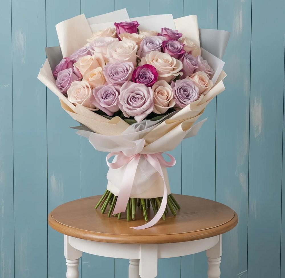 Букет цветов из: Розы в Луначарском