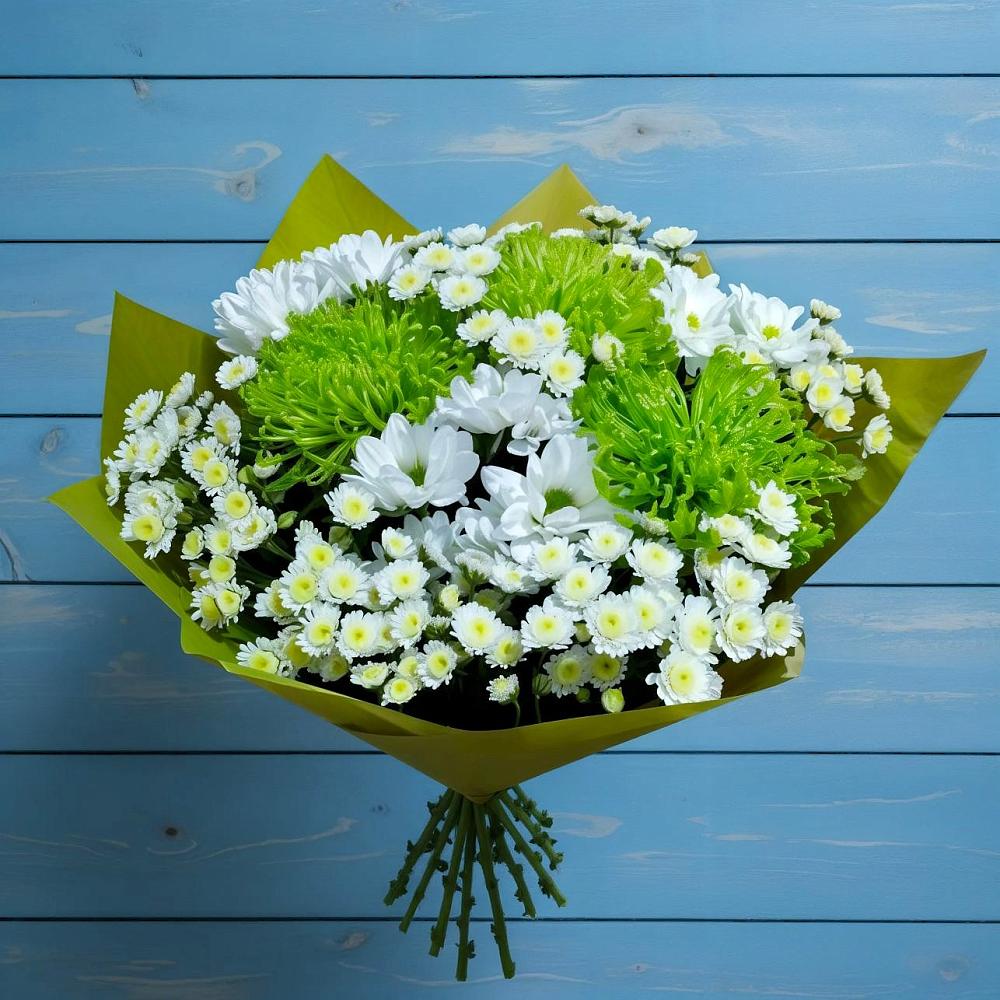 Букет цветов из: Хризантемы в Луначарском