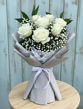 Букет цветов из:  Розы в Луначарском