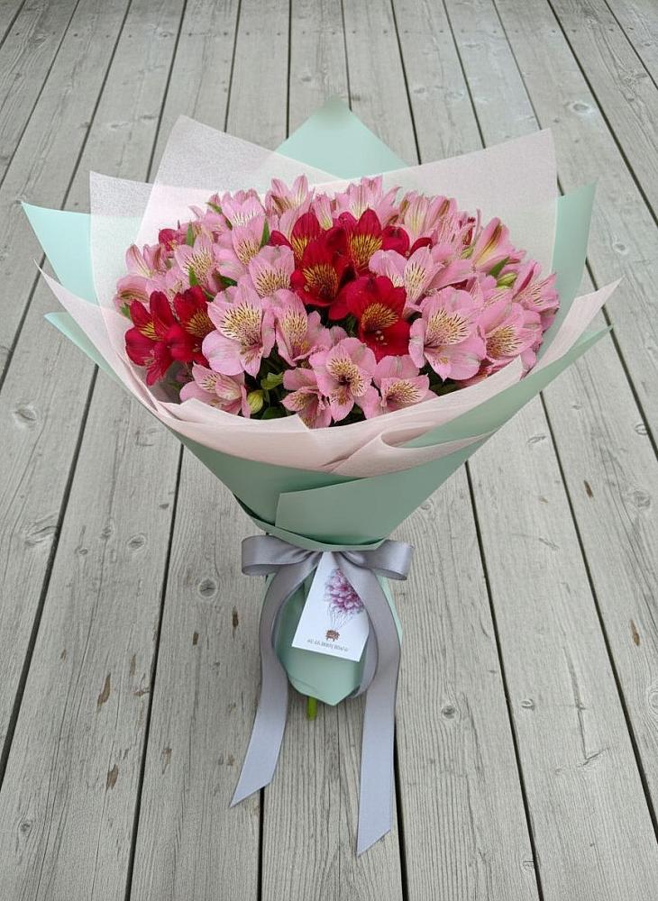 Букет цветов из: Альстромерии в Луначарском