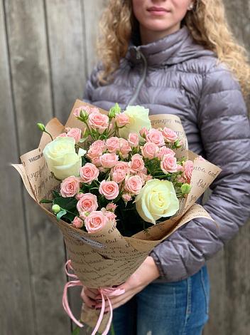 Букет цветов из: Розы в Луначарском