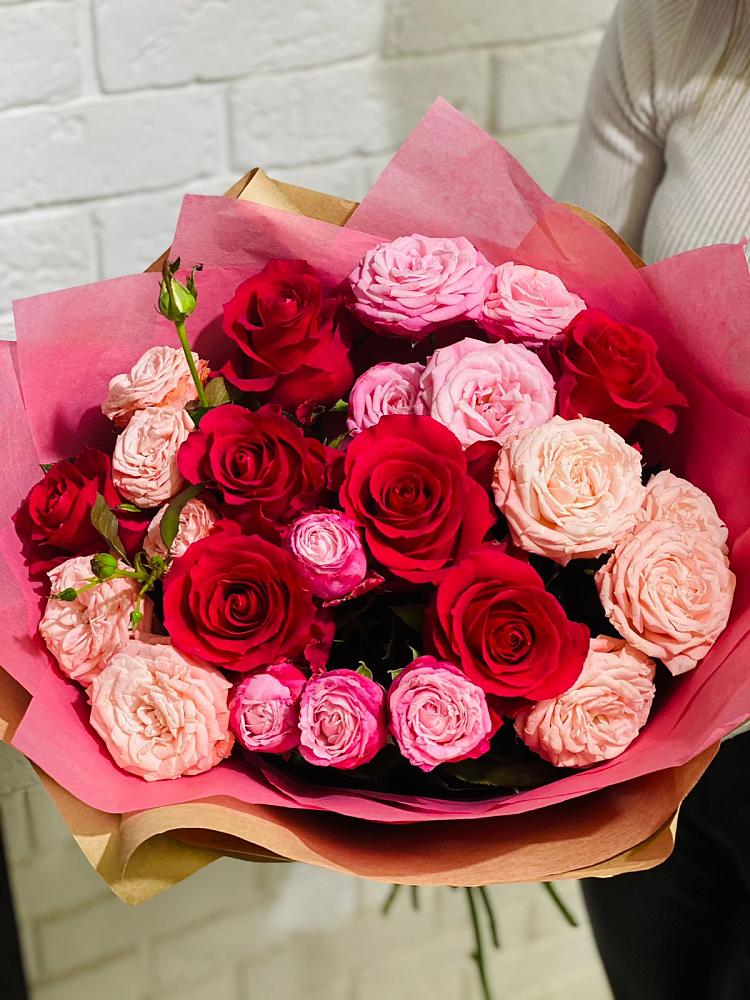 Букет цветов из: Розы в Луначарском