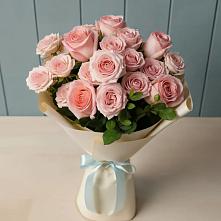 Букет Розовый шарм в Луначарском