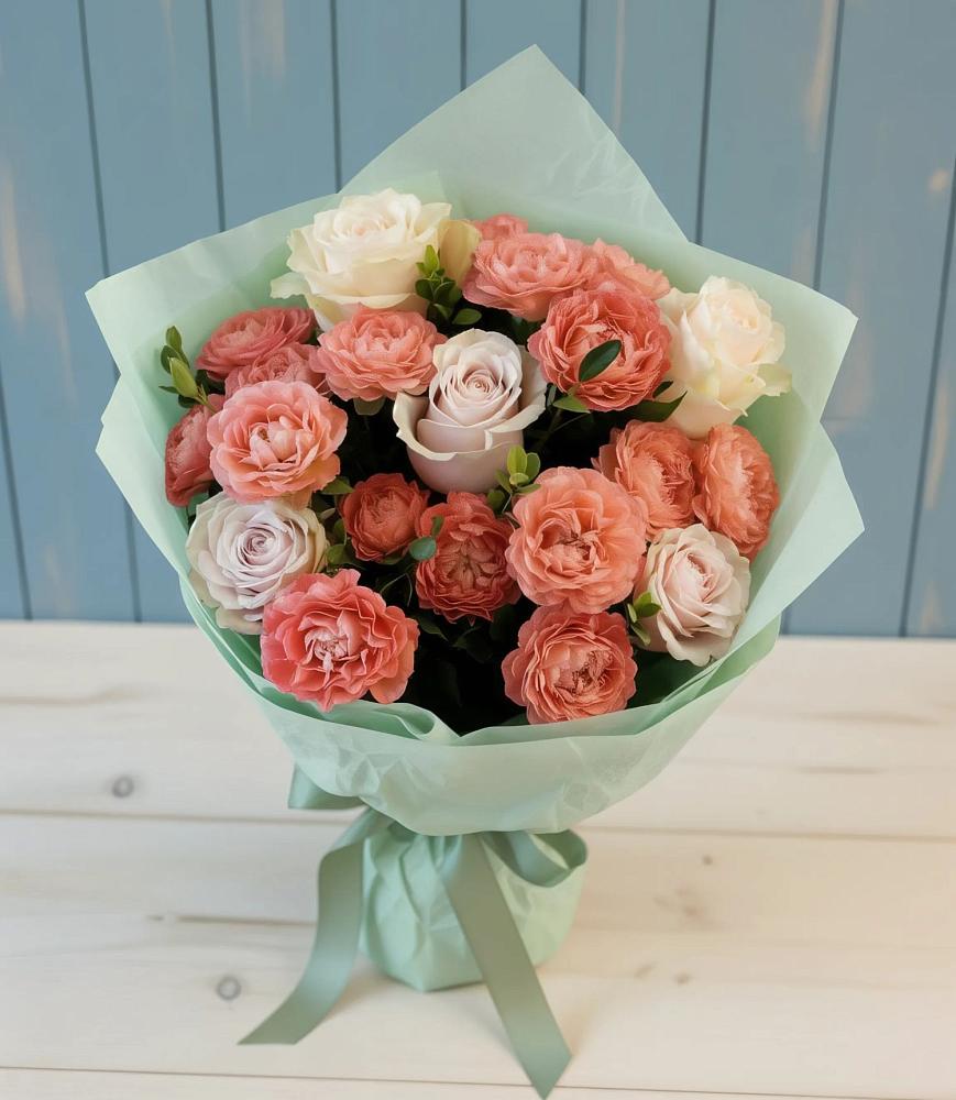 Букет цветов из: Розы в Луначарском