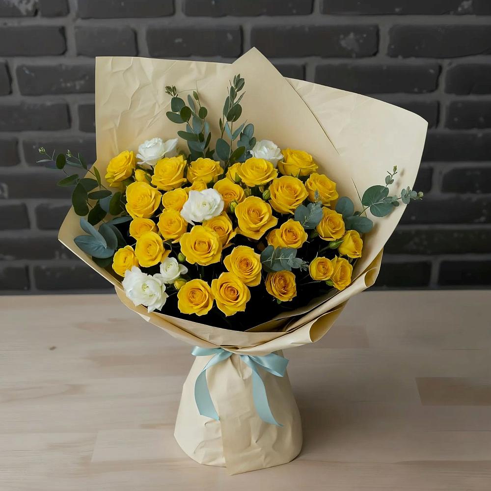 Букет цветов из: Розы в Луначарском