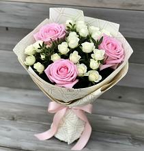 Букет цветов из:  Розы #REPLACE_PRED# Луначарском