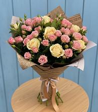 Букет цветов из:  Розы в Луначарском