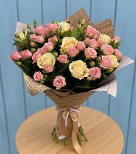 Букет цветов из:  Розы в Луначарском