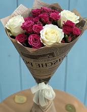 Букет цветов из:  Розы в Луначарском