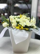 Цветочная композиция из Розы  в Луначарском