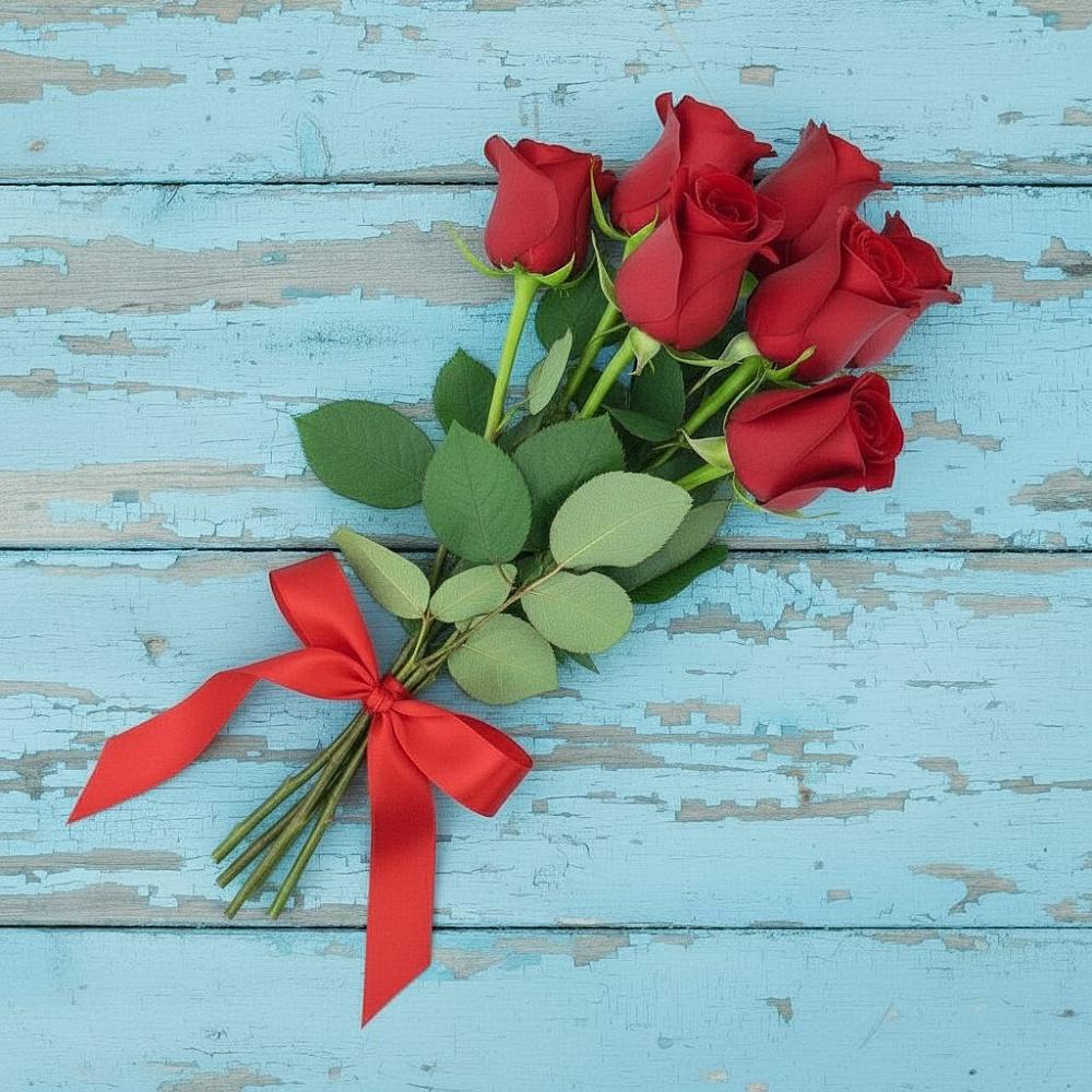 Букет Красные розы в Луначарском
