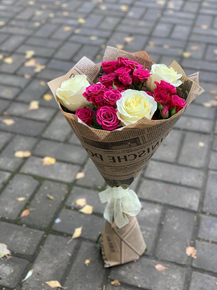Букет цветов из: Розы в Луначарском