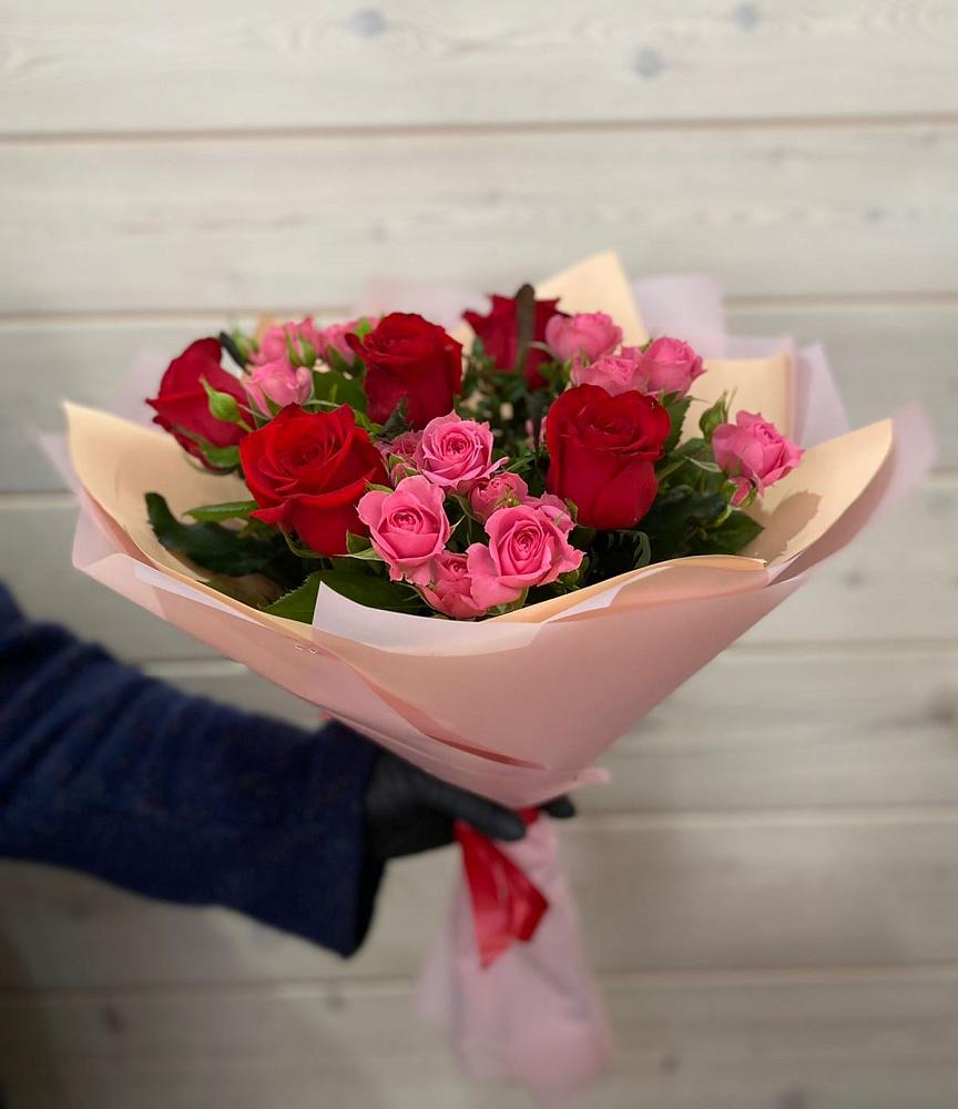 Букет цветов из: Розы в Луначарском