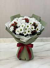Букет цветов из:  Хризантемы в Луначарском