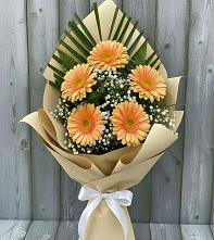 Букет цветов из:  Герберы в Луначарском