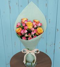 Букет цветов из:  Розы в Луначарском