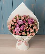 Букет цветов из:  Розы #REPLACE_PRED# Луначарском