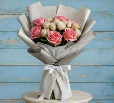 Букет цветов из:  Розы #REPLACE_PRED# Луначарском